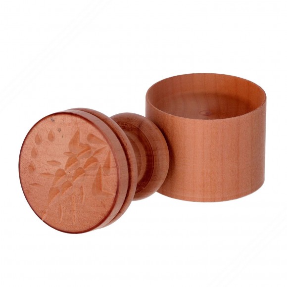 Ear of wheat-shaped Stamp for Making Ligurian Corzetti Pasta