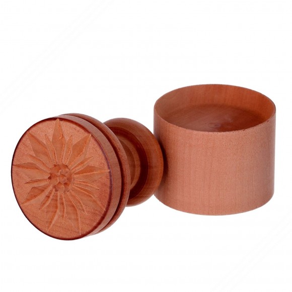 Em forma de edelvais Molde para fazer Ligurian Corzetti Pasta