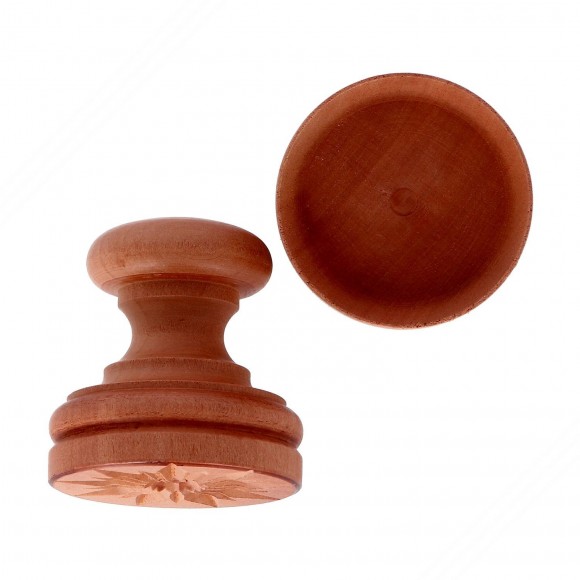 Em forma de edelvais Molde para fazer Ligurian Corzetti Pasta
