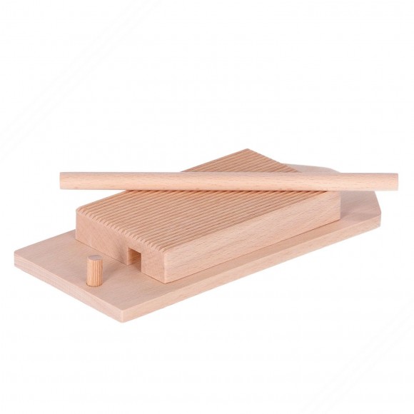 Conseil en bois avec base pour Rolling Gnocchi et Pâte Garganelli