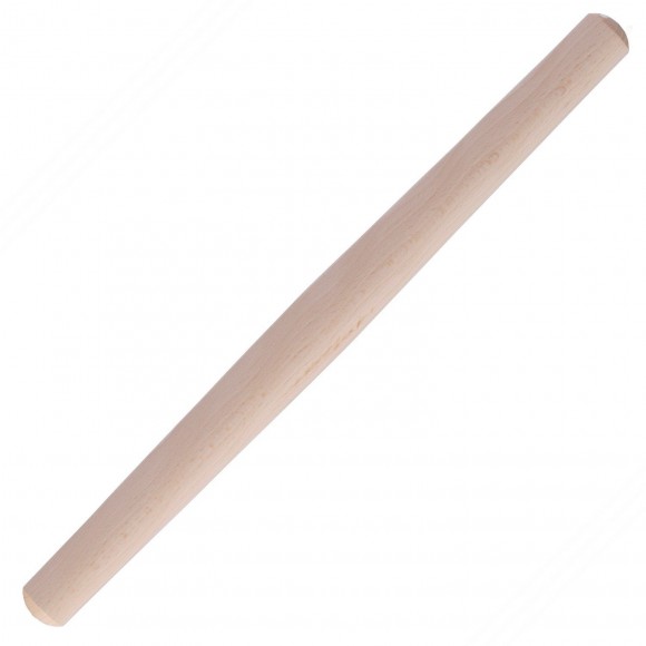 Biconical rouleau à pâtisserie en bois de hêtre, longueur cm 50