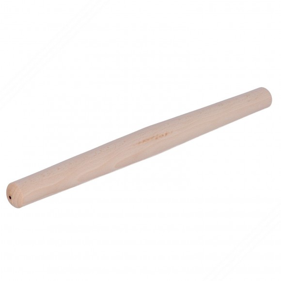 Biconical rodillo en madera de haya, longitud 50 cm
