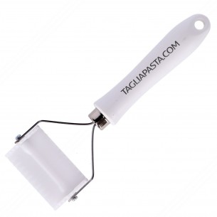 Pasta Cutter with DELRIN toothed blades for Making Ravioli. Makes 2 Squares of Pastry with Sides of 56 mm Per Rotation. 2