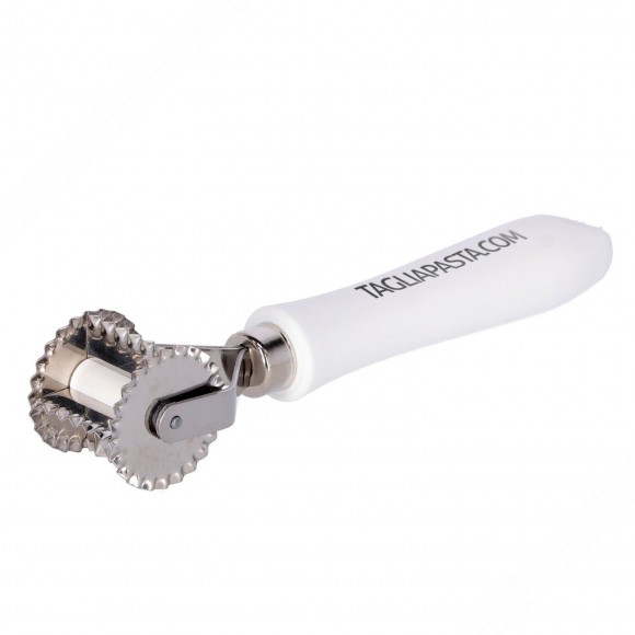 Cortador de massa com lâminas de aço de dentes para fazer Tortellini, Cappelletti e Anolini - 28m m