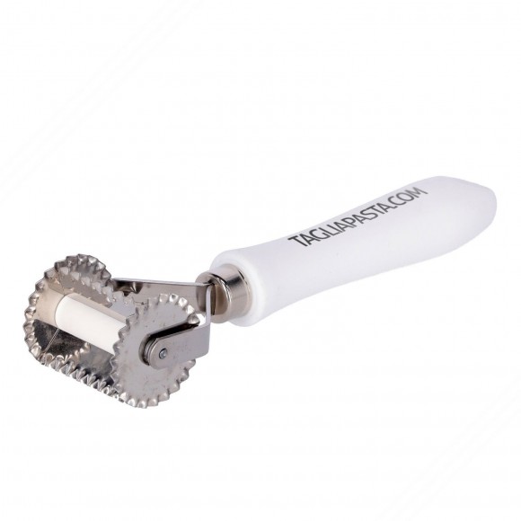 Cortador de massa com lâminas de aço de dentes para fazer Tortellini, Cappelletti e Anolini - 38m m
