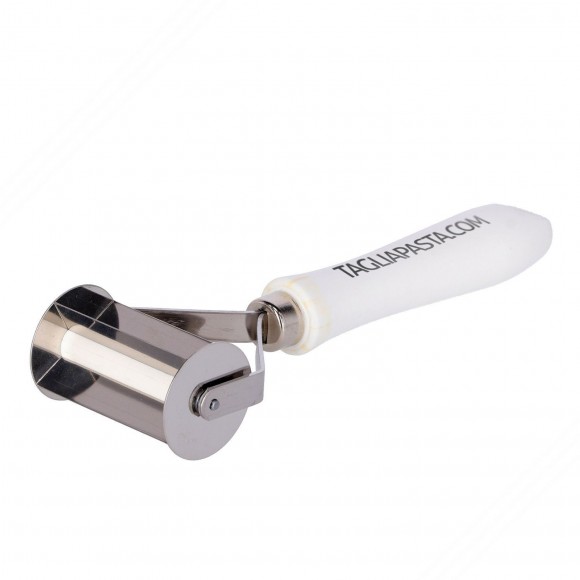 Cortador de massa com lâminas lisas de aço, perfeito para fazer Massa Farfalle - 56mm