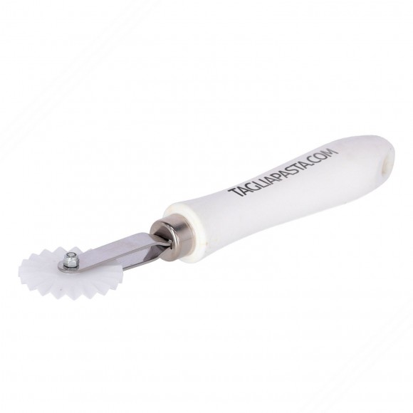 Pasta snijwiel. Wat. Single POM Plastic Getand Blad
