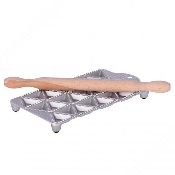 Molde para raviolis para hacer 24 Ravioli triangular con lado 50 mm