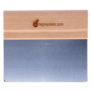 Spatula for Cleaning Boards with Steel Blade of 140 mm and Wood Handle 2