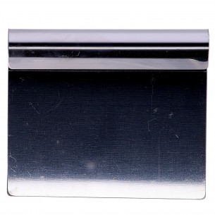 Stainless Steel Spatula for Cleaning Boards  with Blade of 140 mm 2