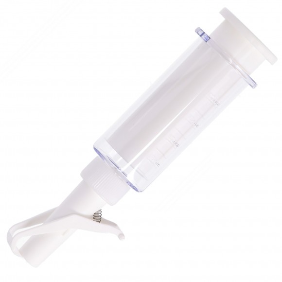 Filling syringe for tortellini, ravioli, tortelloni and pastry