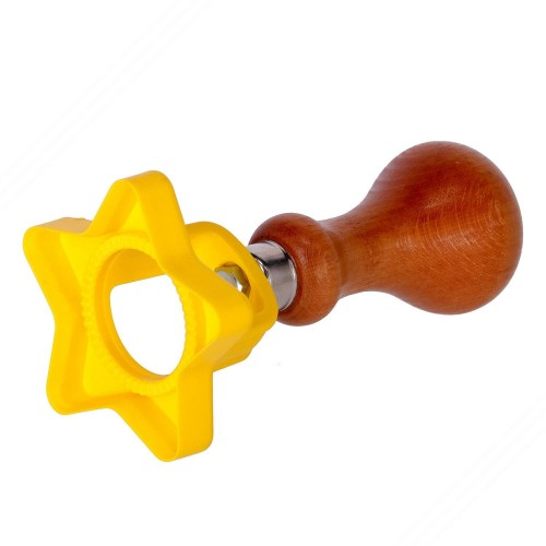 Sternförmig Keks-Ausstecher. Durchmesser 64 mm