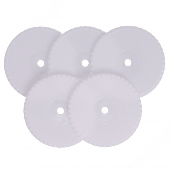 5 roues chauffées de rechange à Derlin Coupe-pâte rouleaux à pâtisserie. Art. TP-001, TP-003