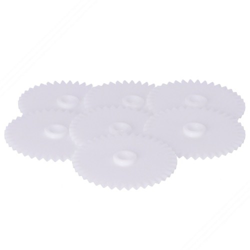 7 roues chauffées de rechange à Derlin pour Couteau à pâte rotatif professionnel