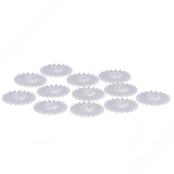 12 Spare Delrin gerillte Klingen für unsere pasta-Schneider