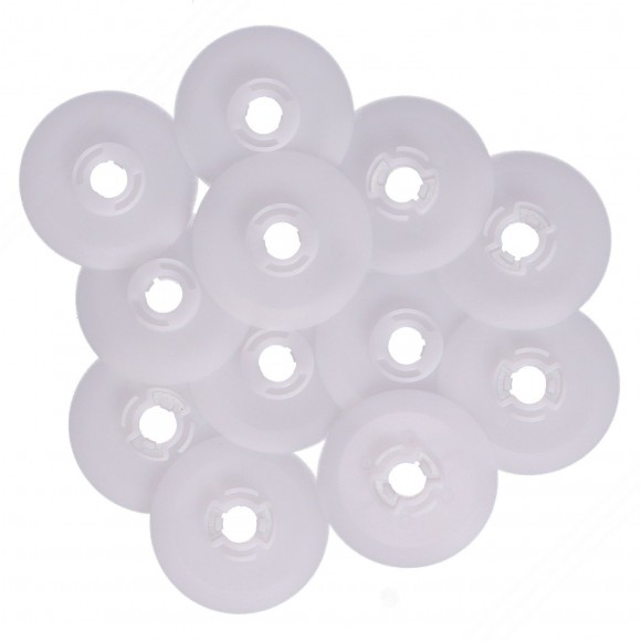 12 Spare Delrin hojas de filo recto para nuestros cortapastas