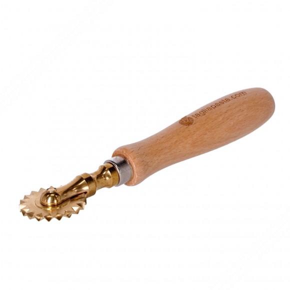 Latão cortador roda com única lâmina de dentes. Diam. 38 mm