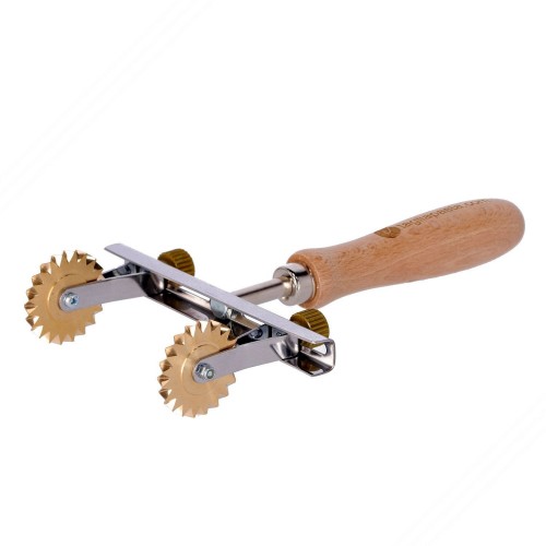 Einstellbar pasta-Schneider mit 2 messing zahnräder
