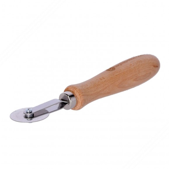 Steel cutter wheel with single smooth blade