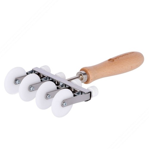 Ajustável cortador de massa com 4 lâminas POM lisas