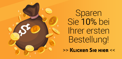 Sparen Sie durch die Anmeldung zum Newsletter