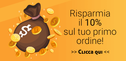 Risparmia iscrivendoti alla newsletter