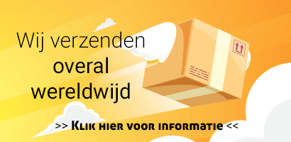 Wij verzenden wereldwijd